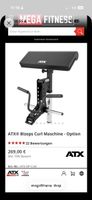 Biceps Curl Attachment ATX for Power Rack black