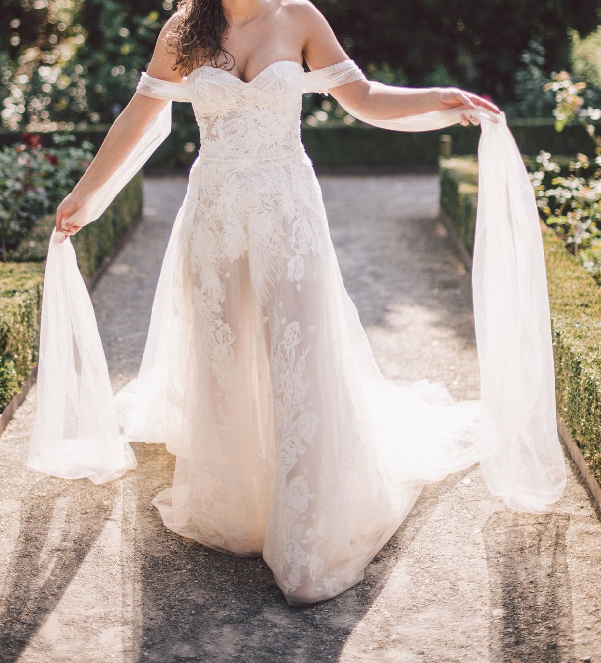 Vestiti: Secondhand Brautkleid Wona Concept "Doris", Grösse 36-38 – Usato da Brunnen venduto da Herzig-Brautmode 1