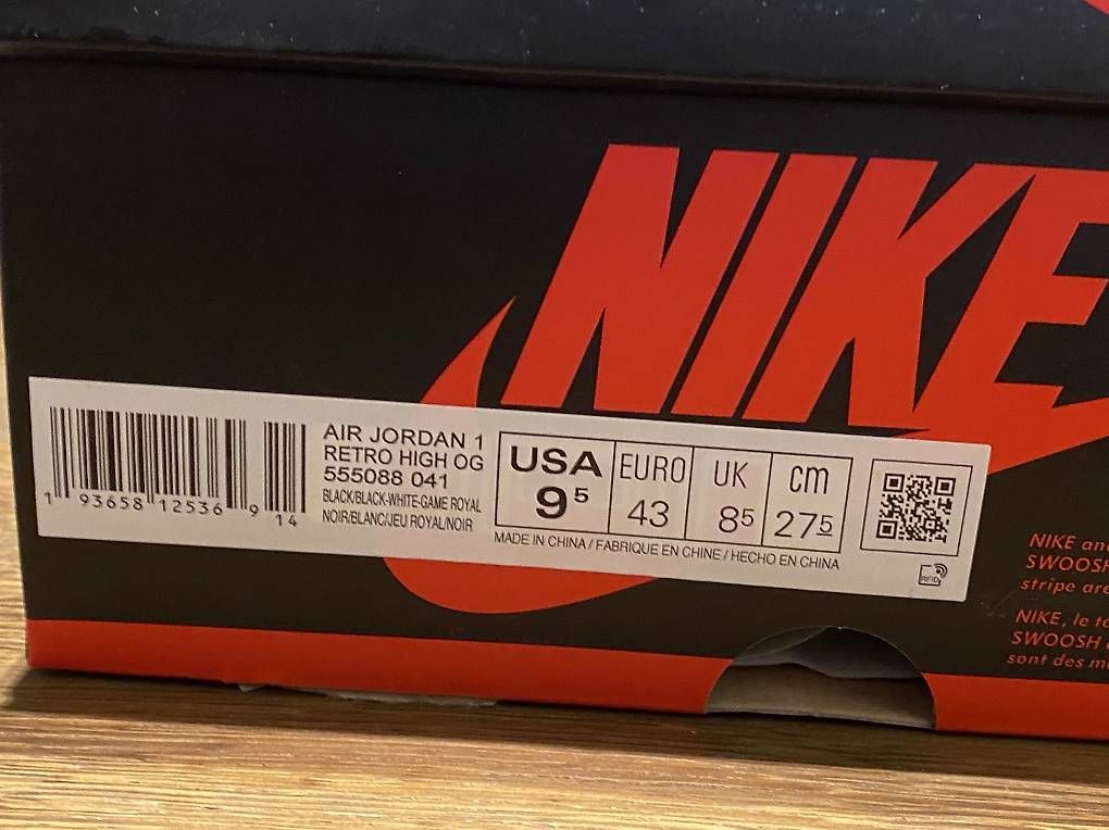 Scarpe da uomo: Air jordan 1 royal toe – Usato da Emmenbrücke venduto da liv_7ply 1