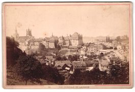 Fotografie Lausanne, Blick auf die Stadt