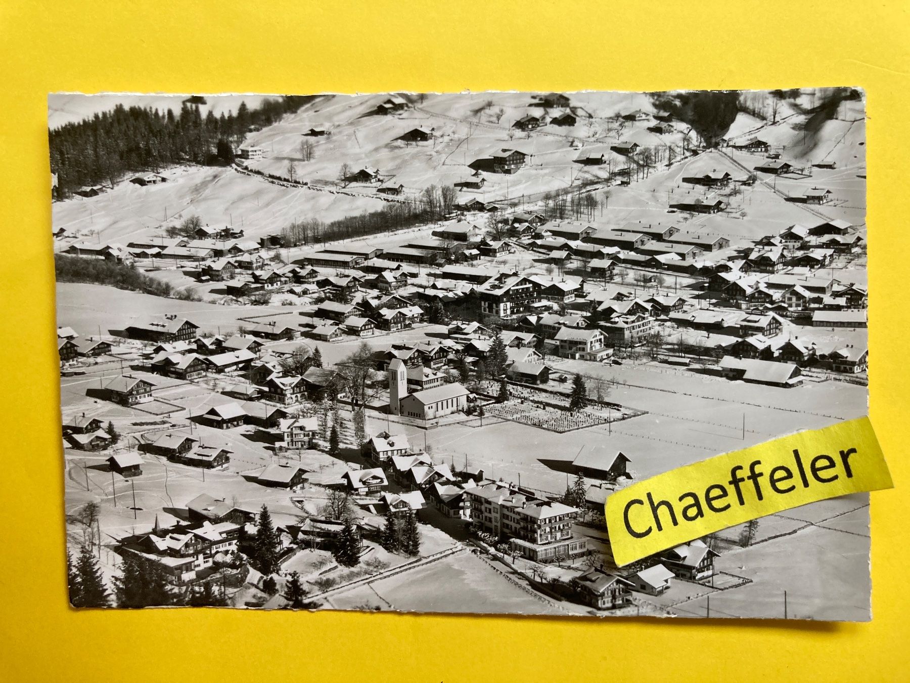 Cartoline postali: 1959 Lenk Berner Oberland – Usato da Zürich venduto da Chaeffeler