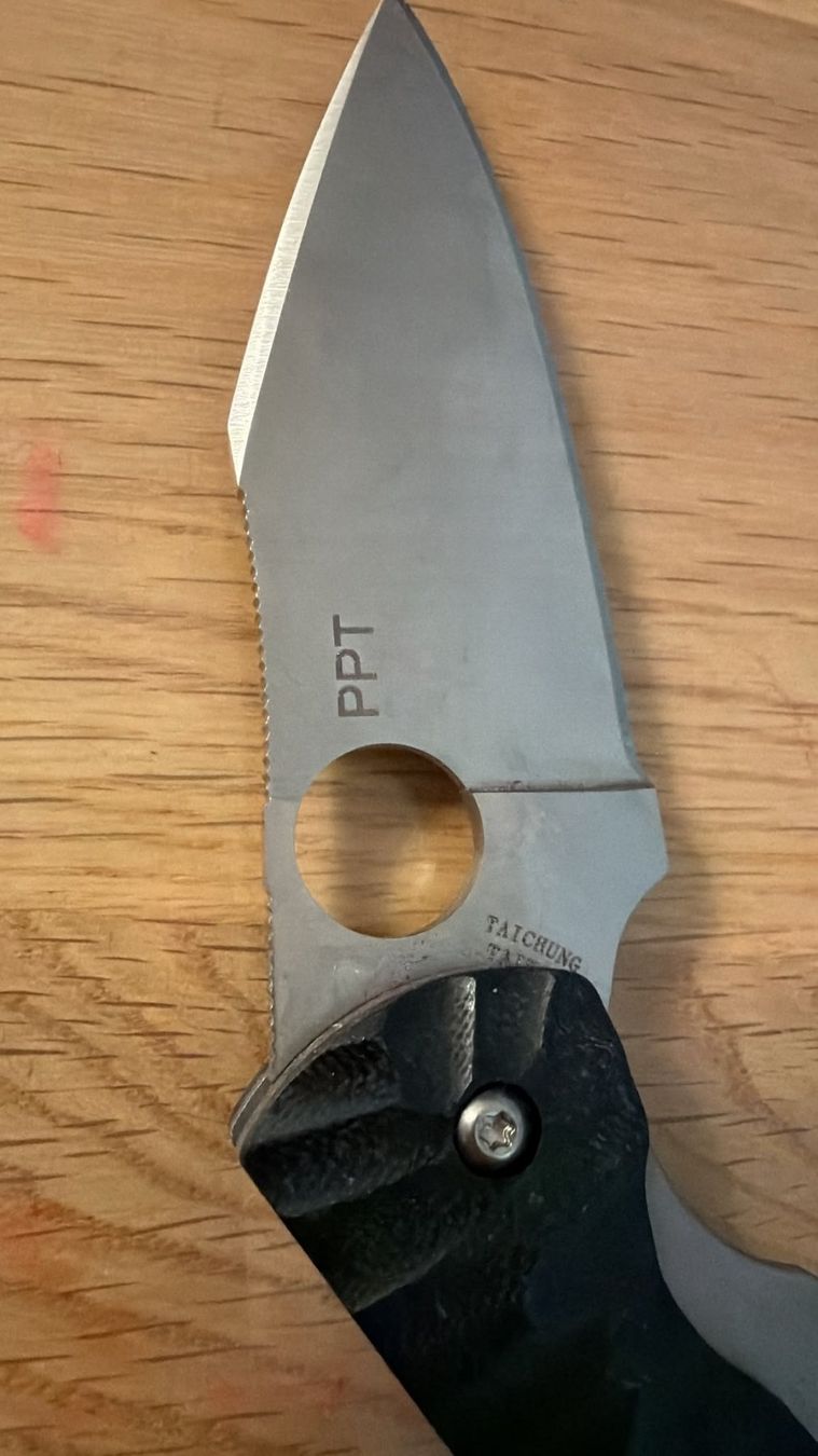 Spyderco Taschenmesser: SPYDERCO SACKMESSER PPT – Gebraucht aus Zürich von Frei-Occasionen 3