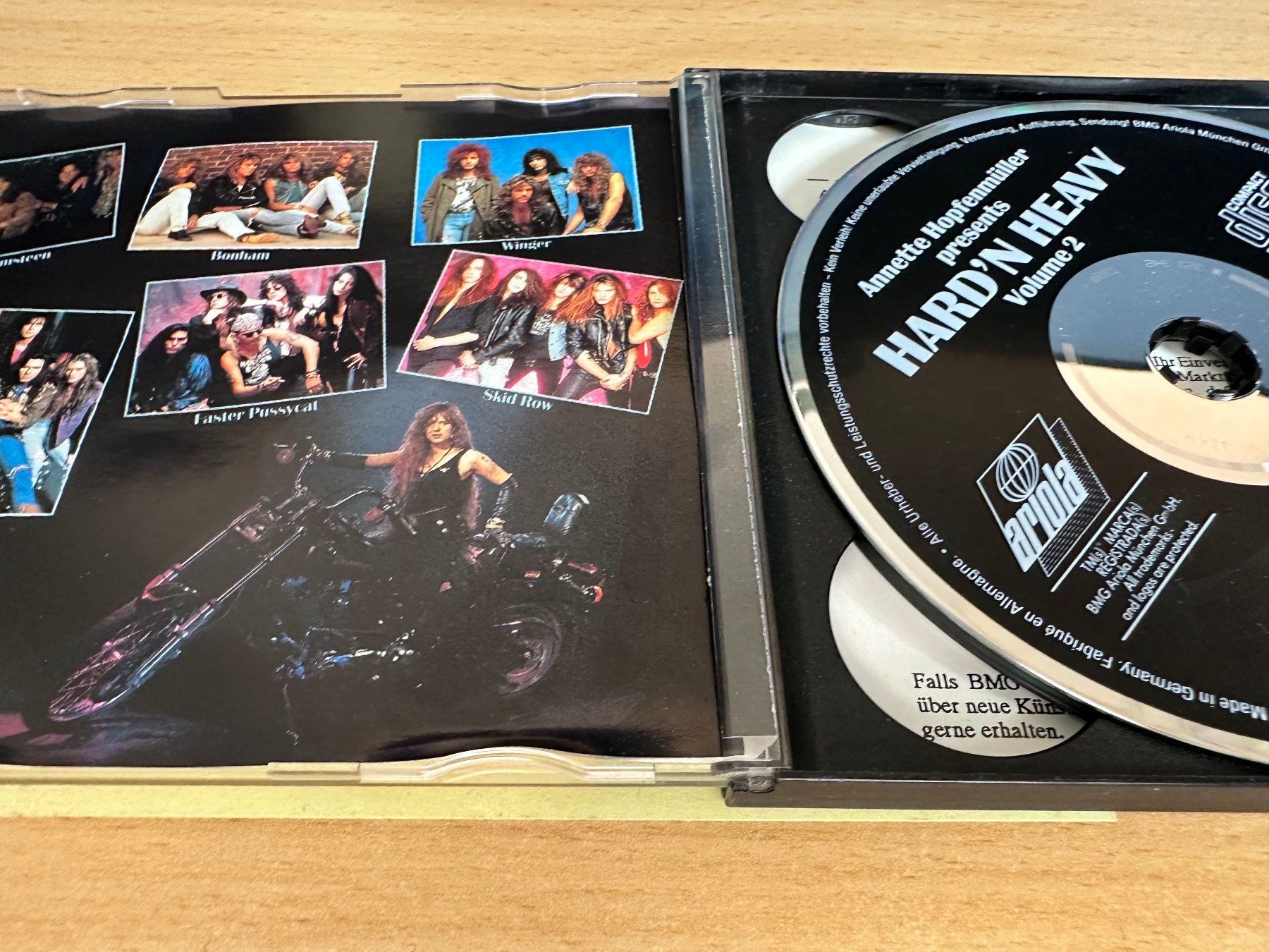 CD: Various – Hard'N Heavy Vol. 2 - 2 CD – Usato da Rikon im Tösstal venduto da Alpenmutz 2