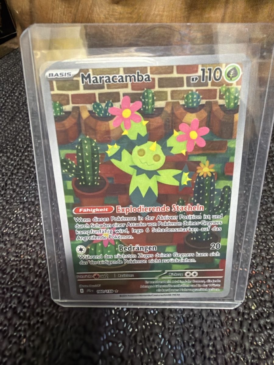 Pokémon Carte collezionabili: Pokemon Maracamba 160/159 IR DE  – Nuovo (secondo la descrizione) da Bülach venduto da ran_kqm8