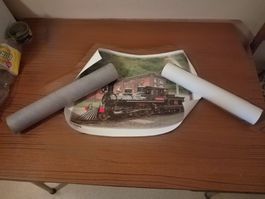 3 posters loco vapeur