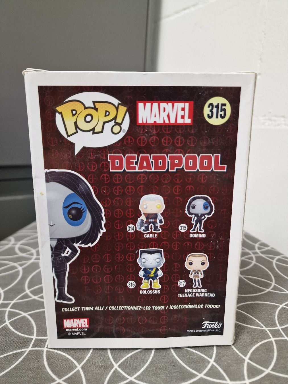 Funko Figuren: Funko Pop! Marvel Domino #315 Figur Deadpool – Neu und originalverpackt aus St. Erhard von hubi36 2