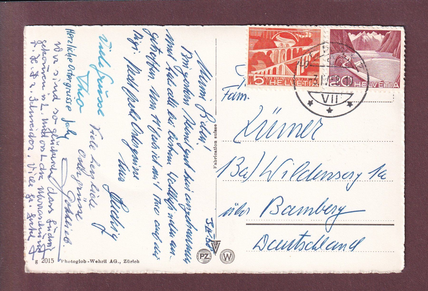Cartoline postali: SCHWYZ - Rathaus - 1958 – Usato da Pully venduto da nicecards 1