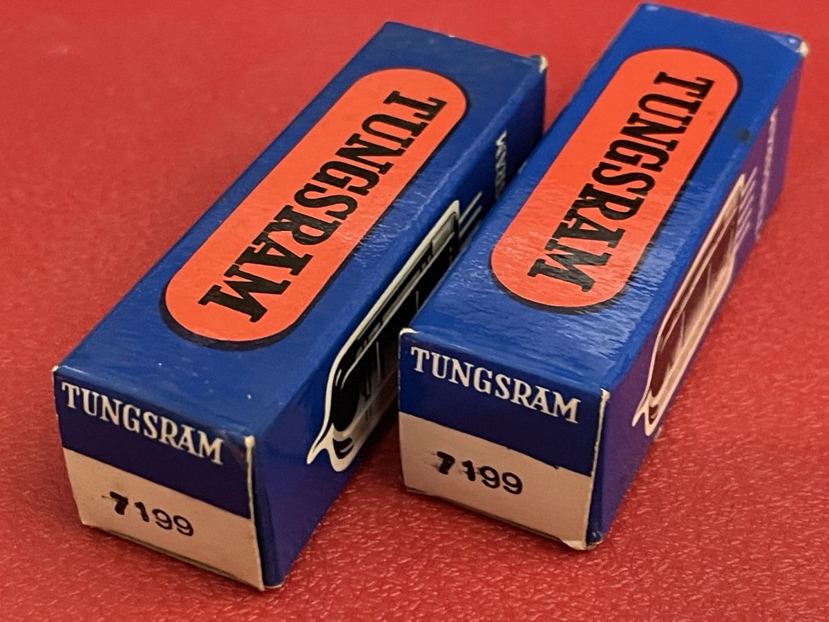 Componenti elettronici: 7199 Tungsram  – Nuovo e nell'imballaggio originale da Oftringen venduto da Jradioman