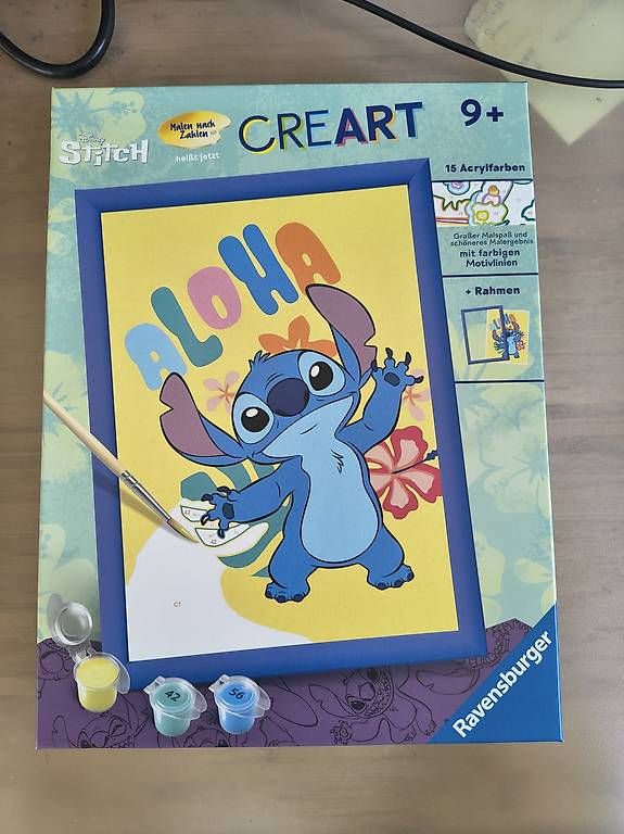 Kit bricolage: Stitch Malen nach Zahlen  originalverpackt  – Usato da Reinach BL venduto da Palais_swiss