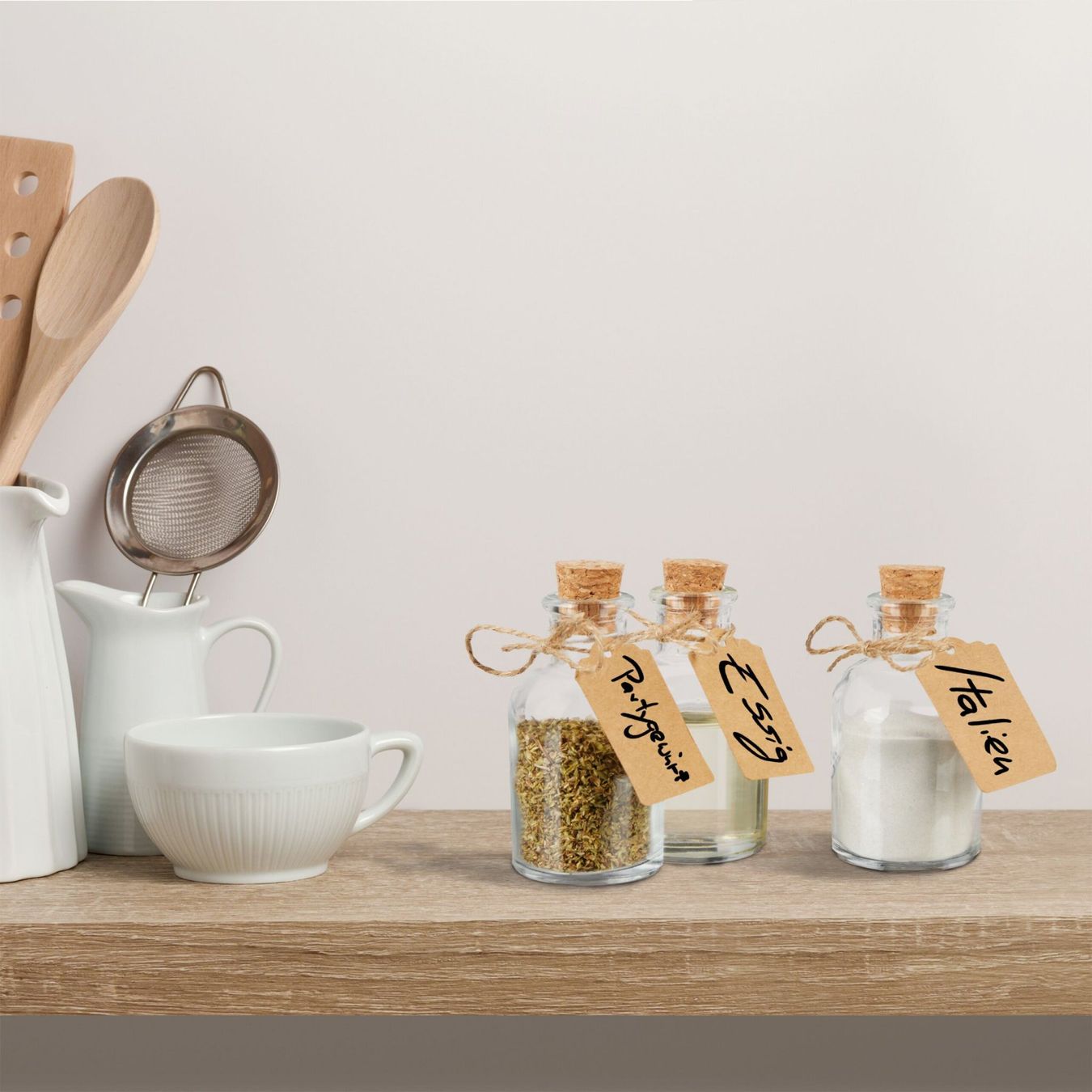 Altro in Stoviglie & Bicchieri: Fäschchen Set mit Korkdeckel 60ml - 30er Set – Nuovo e nell'imballaggio originale da Gerlafingen venduto da Tsuru 1