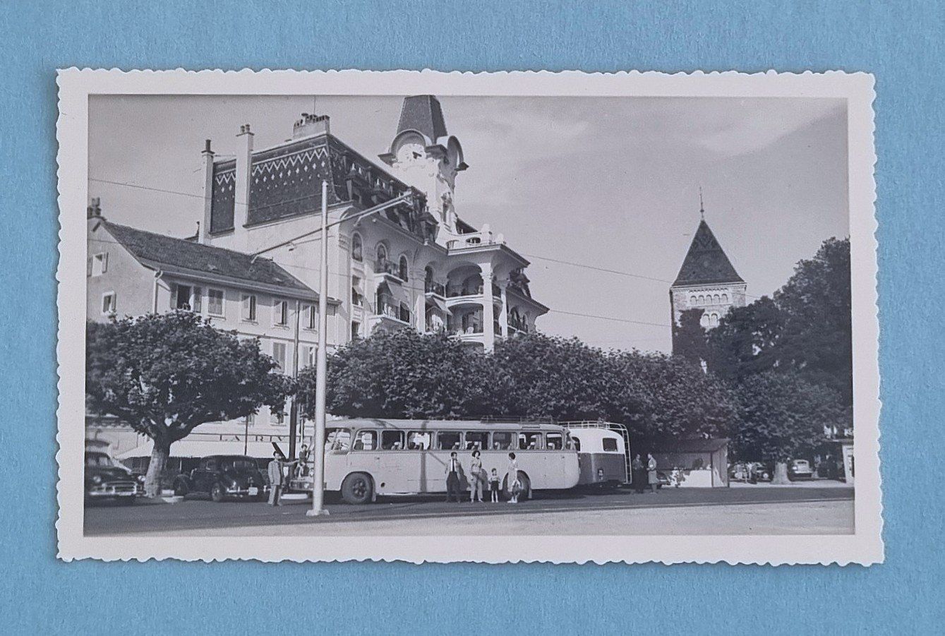 Cartes postales: Lausanne - Autobus - Postauto - alte Photo – D'occasion à Rothrist par RROENK