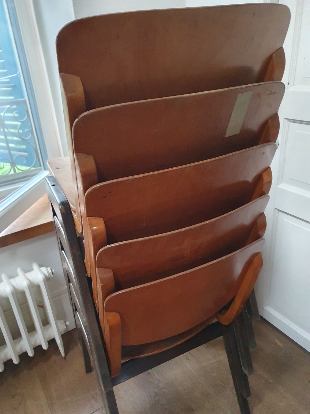 Thonet Chaises: 5 Thonet stapelstühle  – D'occasion à Olten par stritten 2