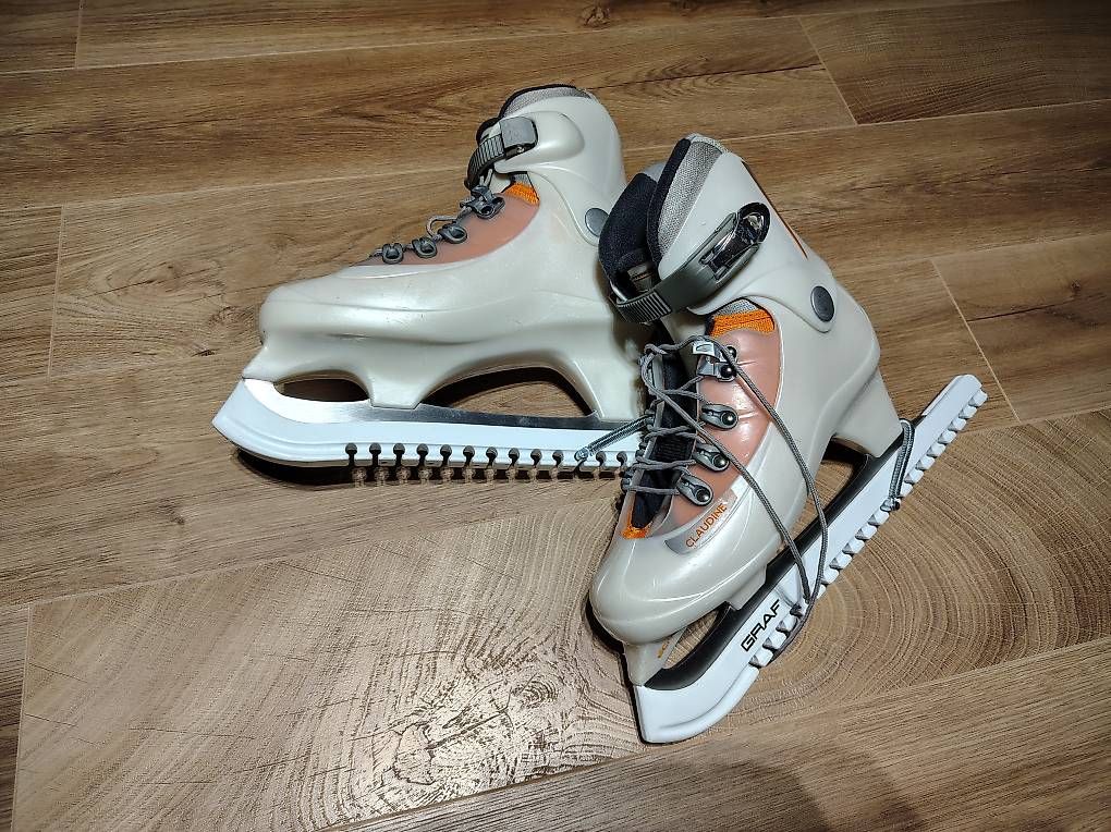 Pattini da ghiaccio: Schlittschuhe Damen gr. 38 – Usato da Schüpbach venduto da tik_9cjk