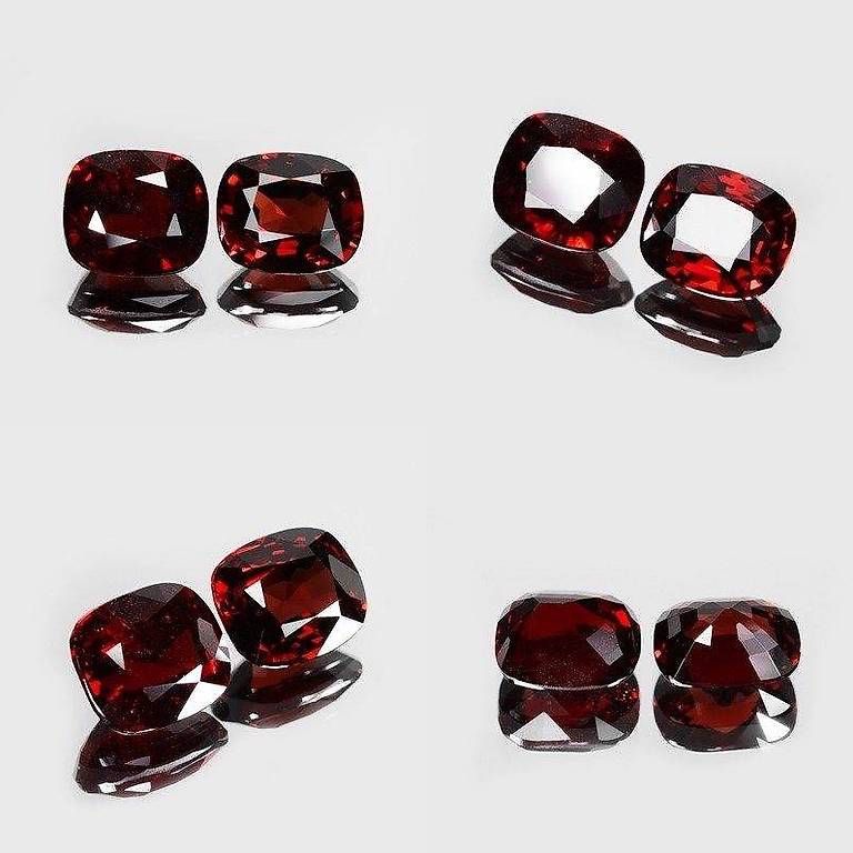 Pietre preziose: Paire de Deep Dark Red Spinel - 2.18ct – Usato da La Neuveville venduto da Esteban_BDM 2