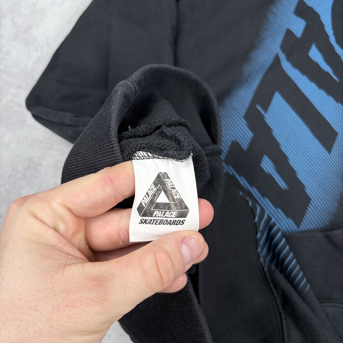 Palace Maglioni & Felpe: Pull à capuche Palace Noir et Bleu Vintage - M – Nuovo (secondo la descrizione) da Hauterive NE venduto da Leo_o 9