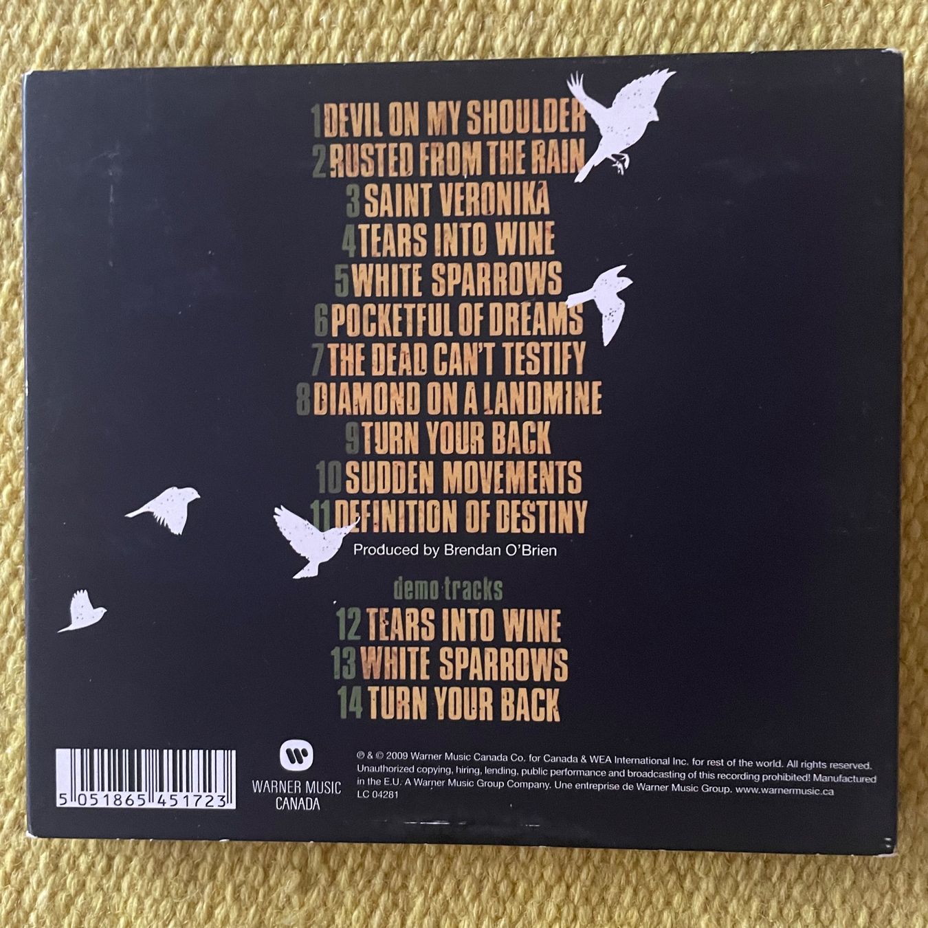 CD: BILLY TALENT-III  (DIGIPACK) – Usato da Rorschacherberg venduto da CD-Roli 1