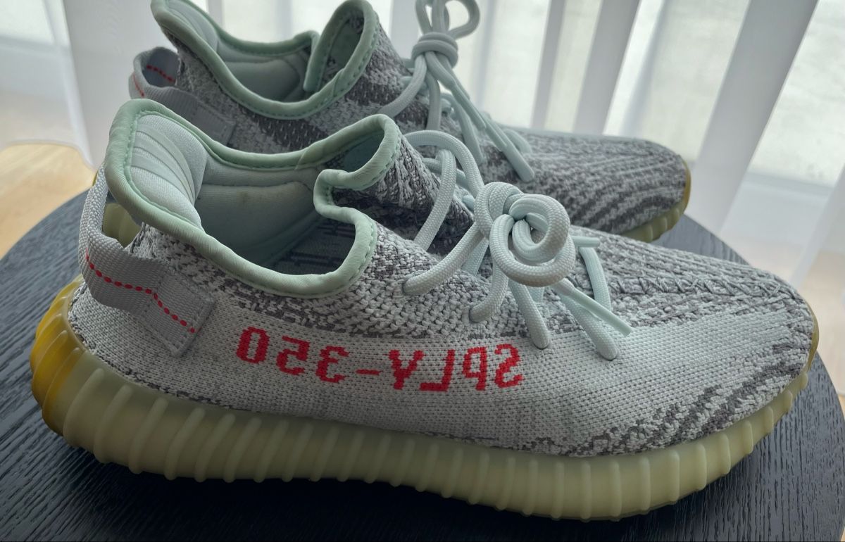 Adidas Scarpe da uomo: Adidas Yeezy Boost 350 V2 Blue Tint – Usato da Birmenstorf AG venduto da jac_ 3