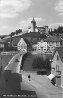 Schaffhausen Rheinbrücke mit munot