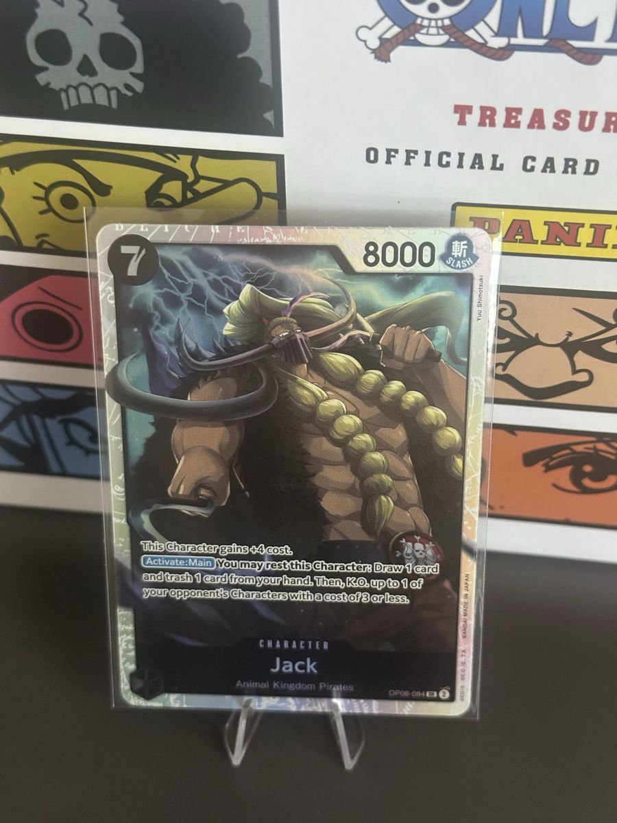Bandai Carte collezionabili: One Piece Card „Jack” – Nuovo (secondo la descrizione) da Luzern venduto da LuzernTCGLab