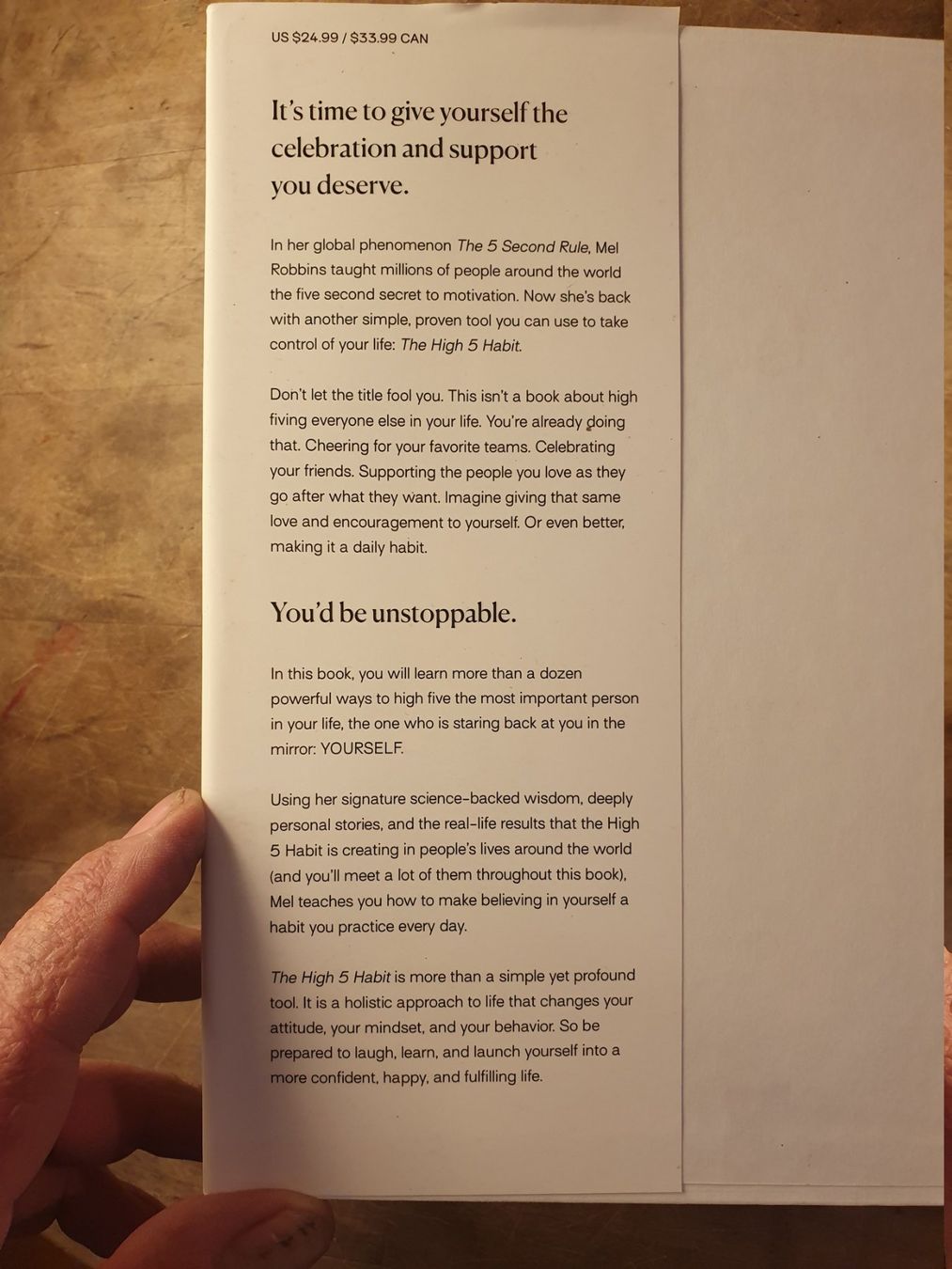 Livres: The High 5 Habit - Take control with one simple habit - Mel – D'occasion à Zürich par loosebone 1