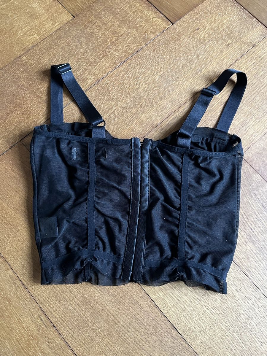 Top: Danielle Guizio Mesh Corset – Usato da Olten venduto da Jasmina91 1