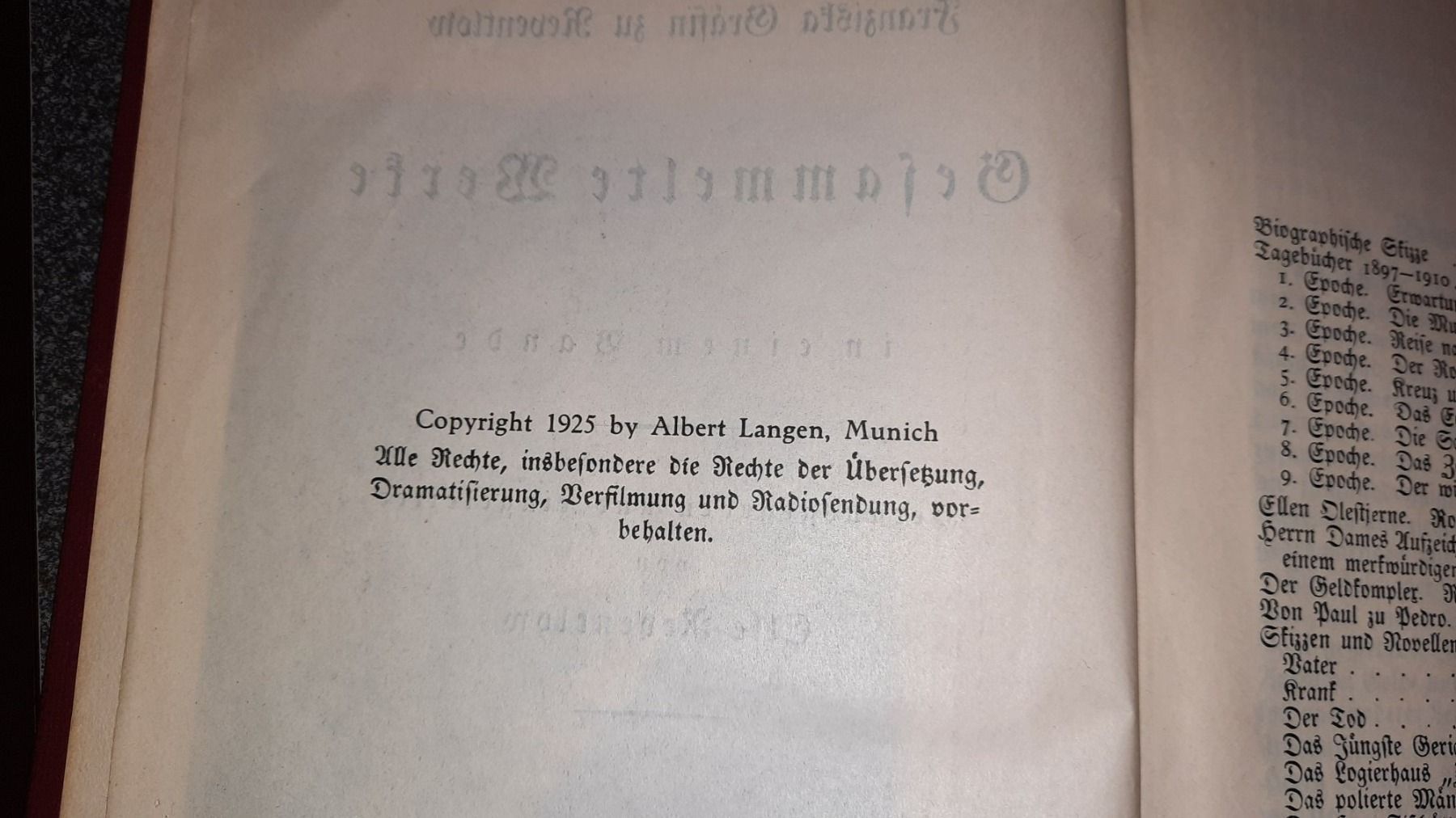 Libri: FRANZISKA GRÄFIN ZU REVENTLOW – Usato da zürich venduto da gabab 3
