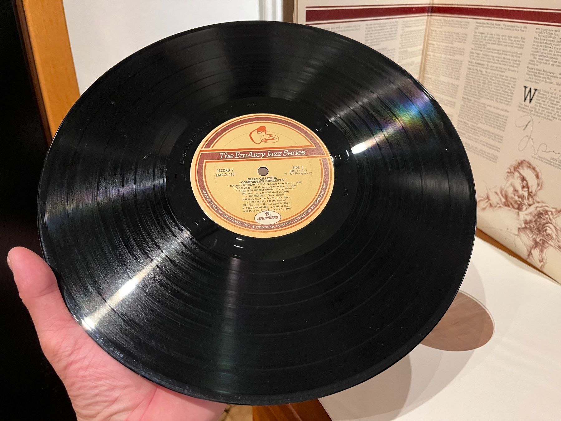 Dischi in vinile: Dizzy Gillespie - Composer's Concepts – Usato da Küsnacht ZH venduto da JazzRecords 5