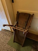 Antikes Schweizer Tragräf Räf Reff Rückentrage Holz