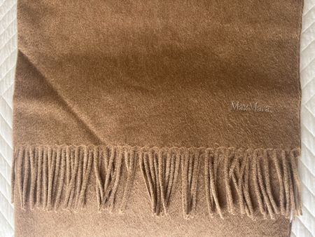 MAX MARA - Schal - Stickerei - camel/kamel - brandneu