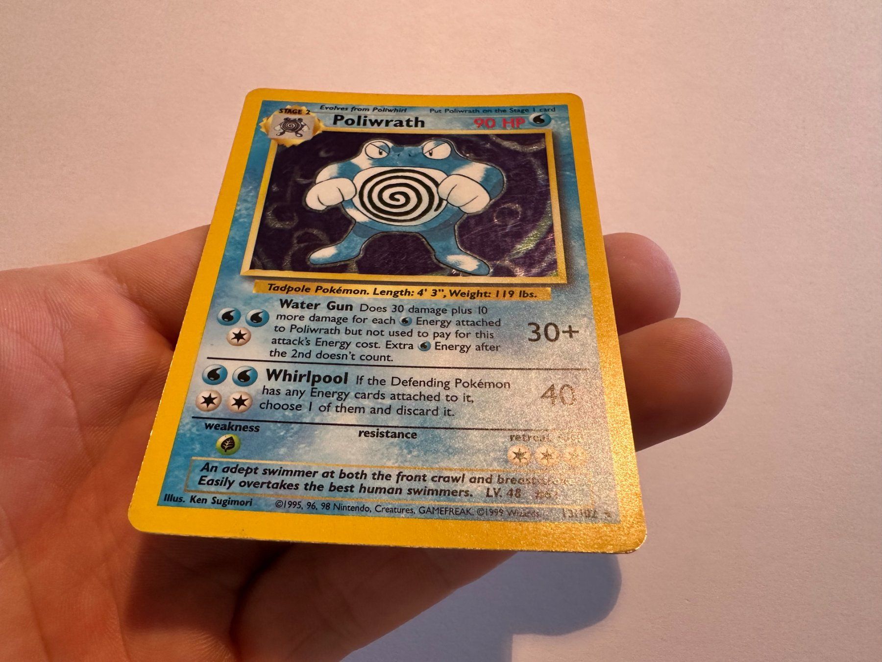 Pokémon Carte collezionabili: Poliwrath holo Base EN – Usato da Hagendorn venduto da Pokecollectorch 2