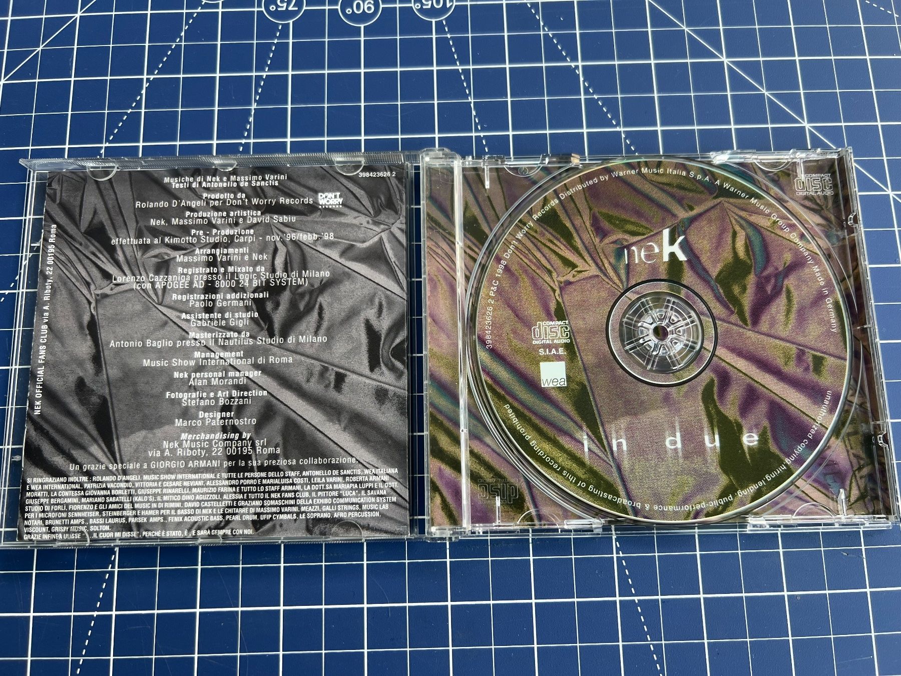 CDs: Nek – In Due – Gebraucht aus st.gallen von sophiephie 1