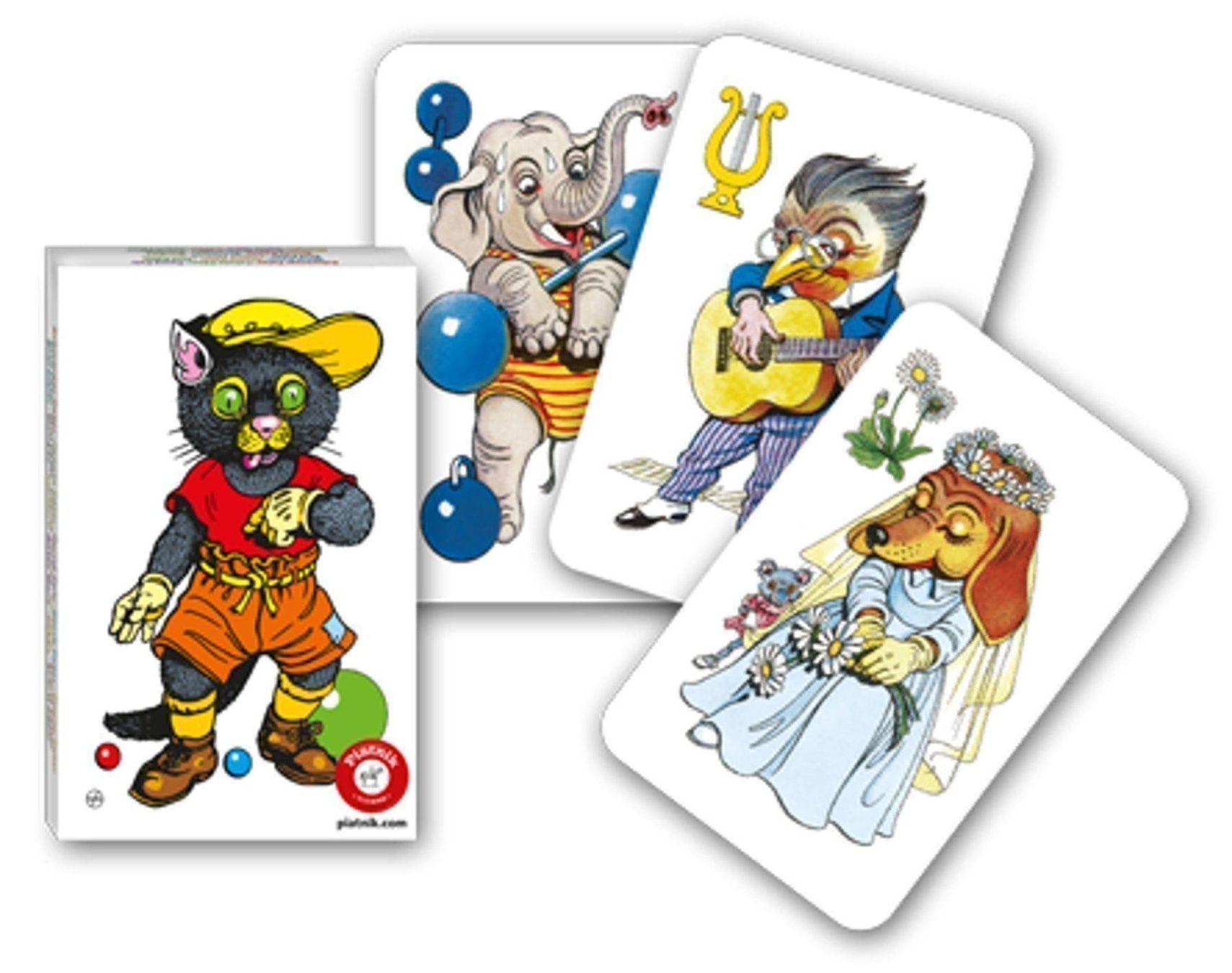 Giochi: Schwarzer Peter NEU Tierbilder Piatnik – Nuovo e nell'imballaggio originale da Mauren venduto da rundumsfest