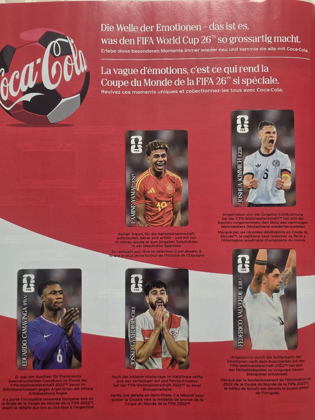 Panini Carte collezionabili: Album panini Coupe du Monde 2026 complet – Nuovo (secondo la descrizione) da Montreux venduto da Ivy89 2