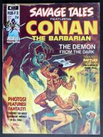 SAVAGE TALES #3 CONAN BARBARIAN VS SEXY FEMIZONS & RED SONJA