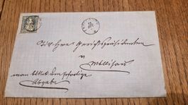 1866 Brief mit Zwergstempel Entlebuch