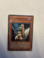 Yu-Gi-Oh Karte Halbschatten-Kriegerlady guter Zustand