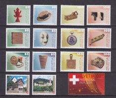2000-2016 Pro Patriasätze **plus Block + Ausschnitt von 2009