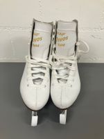 Schlittschuhe Graf Davos Gold-weiss gebraucht