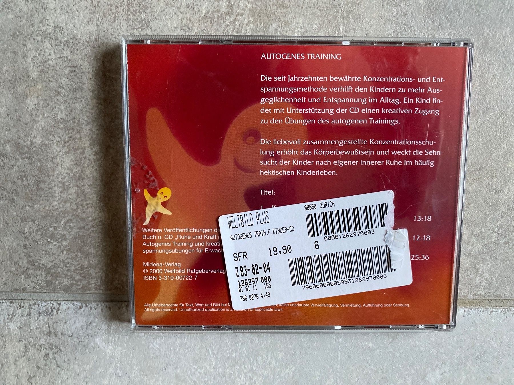 CD: CD Autogenes Training für Kinder – Usato da Bülach venduto da Jackybabue 1