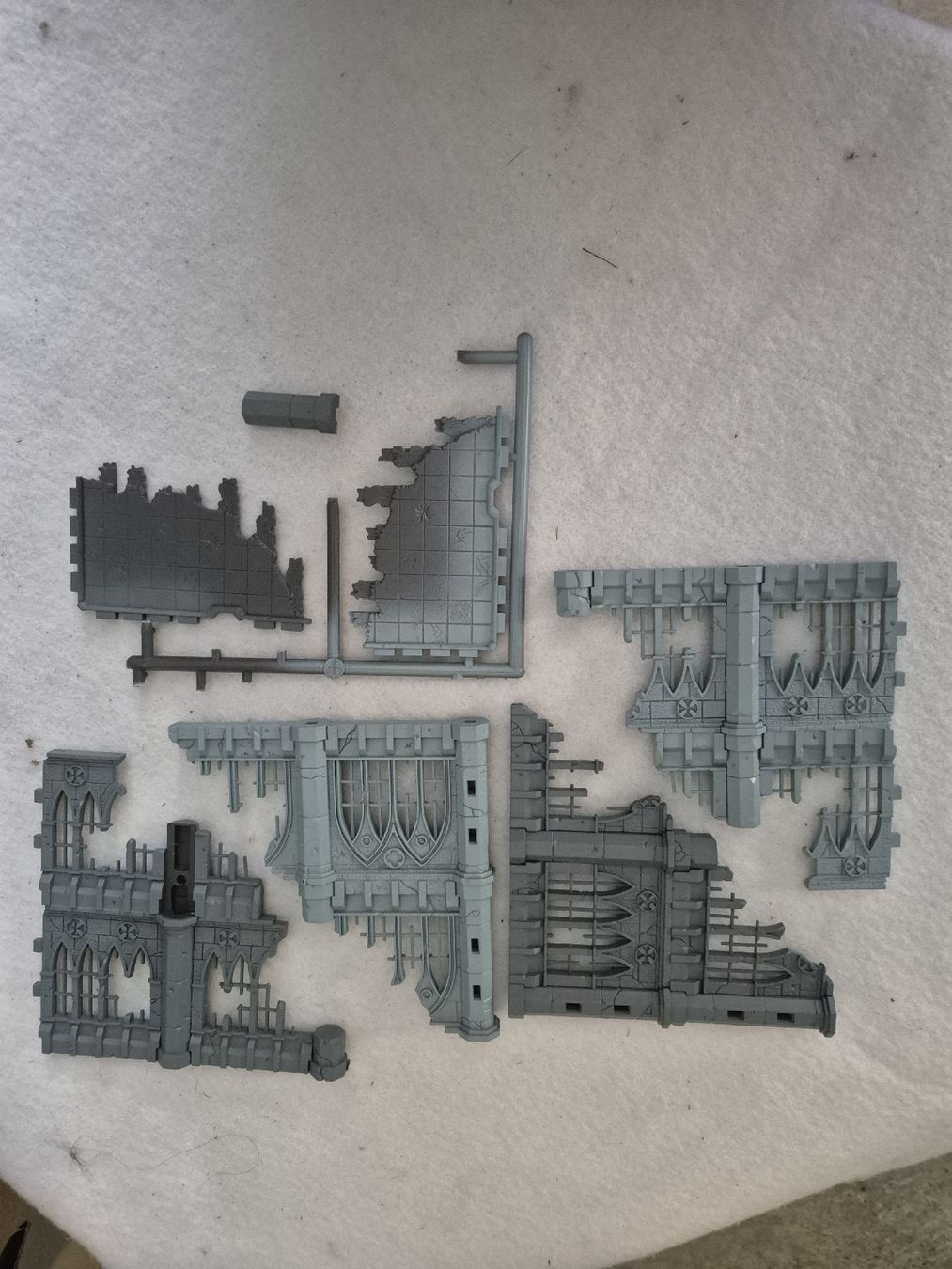 Kits de montage: Pegasus Gothic City Ruins 1 Bausatz  – D'occasion à Wald ZH par recher67 1