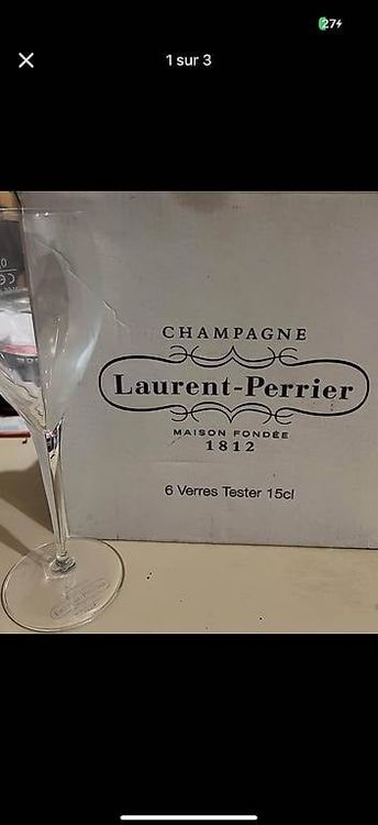 SCEAU À CHAMPAGNE Laurent Perrier où seau à Glace EUR 1,00 - PicClick IT