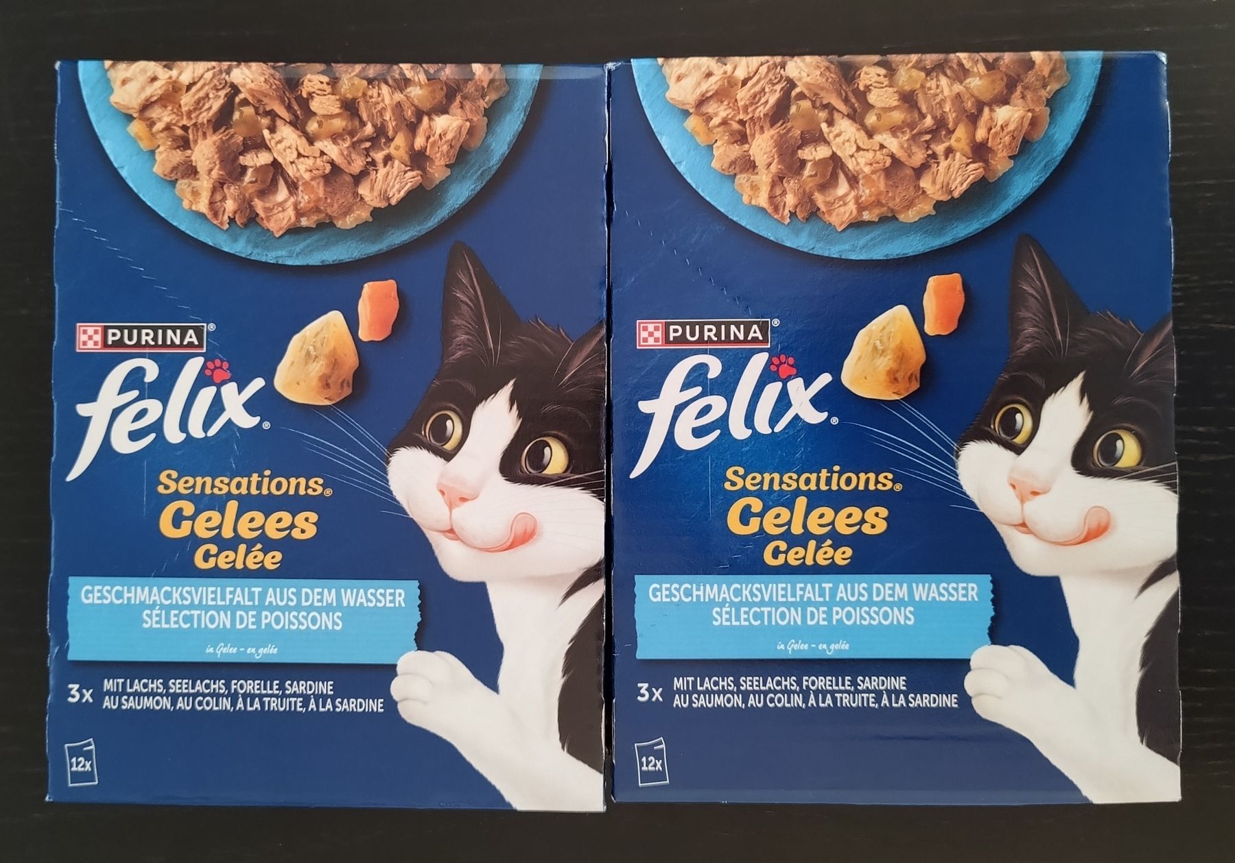 Futter: Katzenfutter Felix Sensations Gelees – Neu und originalverpackt aus Schliern b. Köniz von Schnumy 1