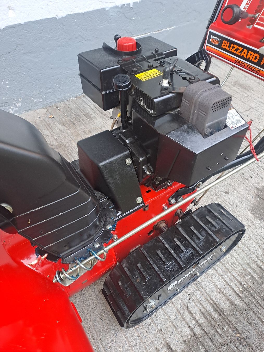Mtd Sgombero neve: Mtd Schneefrese , Raupenantrieb – Usato da Bilten venduto da Zschweiz 7