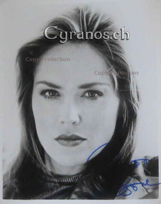 Autografi: Sharon Stone (1958) Schauspielerin - Autogramm – Usato da Dietikon venduto da immortal-stars