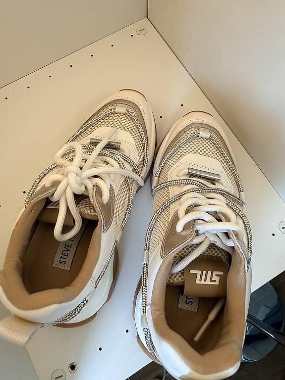 Steve Madden Scarpe da donna: Baskets Steve Madden "Motocross" - Crème & Or Rose 37 – Usato da Biel/Bienne venduto da secondstore 5