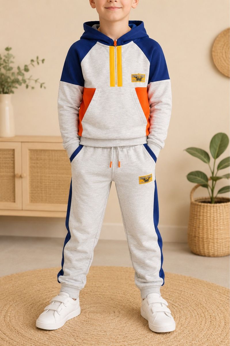 Lotti & Set di vestiti: ENSEMBLE JOGGING ENFANT BLEU/GRIS – Usato da Lausanne venduto da mar_6snp