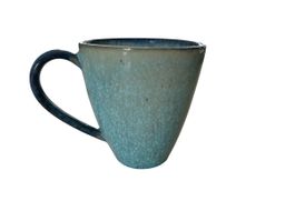 350 ml, Handcrafted Ceramic Mug, Blue Ombre Effect