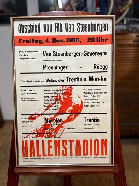 Foto & Immagini: Originalplakat Velorennen Hallenstadion 1966 – Usato da Zürich venduto da Lager_Zeughaus