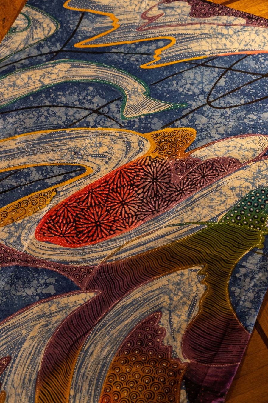 Tessuti: Batik-Tulis-Tuch – Nuovo (secondo la descrizione) da Romanshorn venduto da ras_b6lp