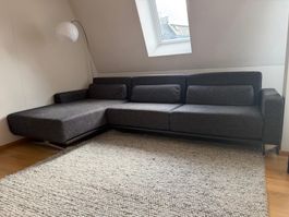 Schlafsofa grau